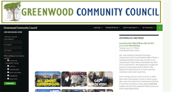 Desktop Screenshot of greenwoodcommunitycouncil.org